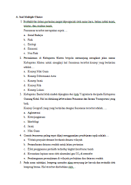 Bioteknologi dikembangkan untuk kepentingan hajat hidup orang banyak. Contoh Soal Pilihan Ganda