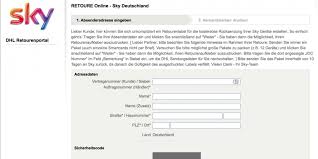 Idealerweise ist die rücksendung der sky hardware für dich absolut kostenlos, da dir sky das. Sky Receiver Zuruckschicken Adresse Retourenlabel Und Inhalt