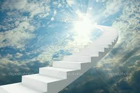 Stairway In The Sky Stairs To Heaven Heaven Painting Stairway To Heaven