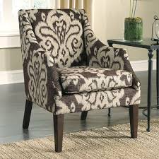 Benchcraft Longdon Place Ikat Accent Chair In Brown And Cream Del Sol Furniture Upholstered Chair Phoen Furniture Comfortable Accent Chairs Furniture Chair