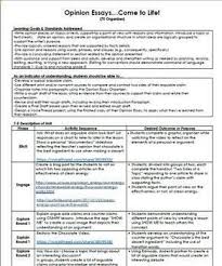 Free Stem Unit Plan For Writing Opinion Or Persuasive Essays 5th 6th 7th Or 8th Grade All Graphic Organizers Persuasive Essays Essay Writing Writing Lessons
