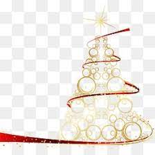 Tree Clipart Originality Abstract Golden Circle Beautiful Silk Ribbon Happy Christmas Tree Creative Vecto Christmas Tree With Gifts Splatter Art Free Christmas