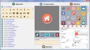 Use an online logo maker or logo design app: Iconion Free Icon Maker