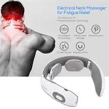 Locate the neck support of the device around the middle of your neck. Electric Pulse Neck Massager Cervical Traction Collar Therapy Pain Relief Stimulator Guasha Acupuncture Cupping Patting Massage Neck Massage Instrument Aliexpress