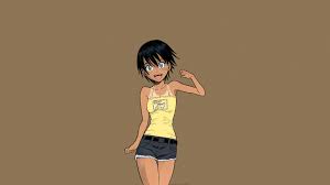 Tomboys hair dark black portraits ~ qwear — tomboy style vs. Tomboy Short Hair Anime Girl 1920x1080 Wallpaper Teahub Io