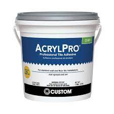 Maybe you would like to learn more about one of these? Custom Building Products Acrylpro 1 Gal Ceramic Tile Adhesive Arl40001 The Home Depot
