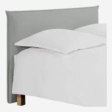 .kopfteil + 2x5 cm steppkante 140 cm bett = 180 cm kopfteil + 2x5 cm steppkante 150 cm bett.gepolstertes, schlankes kopfteil im querformat mit zierknöpfen. Jupiter Kopfteil Fur Bettgestell Mit Einer Breite Von 180 Cm Aus Stoff Hellgrau Habitat