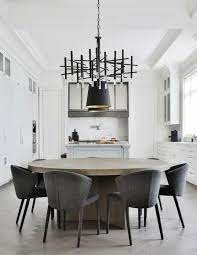 One (1) dining table table top finish: Product Roundup Modern Round Dining Room Tables By The Savvy Heart Contemporary Tr Modern Round Dining Room Round Dining Room Modern Round Dining Room Table