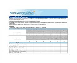 008 Comparison Chart Format Excel Price Template Remarkable