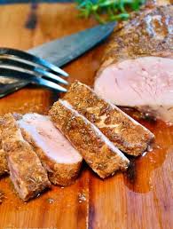 Pork Tenderloin With Orange Marmalade And A Mix Of Flavorful Spices Learn The Proper Temp To Pork Tenderloin Recipes Baked Pork Tenderloin Tenderloin Recipes