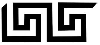 Large Greek Key Wall Stencil Border Wall Stencil Border Stencils Wall Greek Key