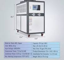 5 Ton Air-cooled Industrial Water Chiller 7.5 HP 16 Gal. for Laser & CNC  Cooling Chiller | CWTH-5