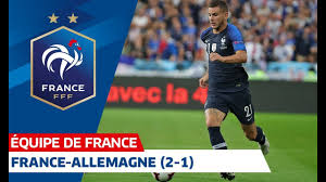 Il vous suffit de connaître les chaînes tv gratuites ou payantes qui diffusent ces rencontres. France Allemagne 2 1 Le Resume Equipe De France I Fff 2018 Youtube