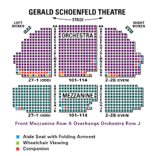 gerald schoenfeld theatre broadway come from away book