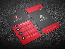 Impress potential clients using these sleek vertical business card design templates. Design Classic Vertical Business Card Or Visiting Card For 10 Sanarajpoot Fivesquid