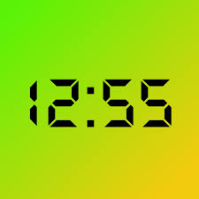 Abstract clock wallpapers images categories : Amazon Com Digital Clock Live Wallpaper Appstore For Android