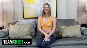 Shes New - Kinky Petite Blondie Confesses On Porn Casting She Loves Being  Tied Up And Rough Fucked - XNXX.COM