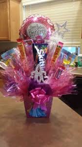 Birthday Gifts For Her Delivery Princess Birthday Candy Bouquet For Little Girl Birthday Candy Bouquet Candy Bouquet Diy Candy Gifts