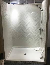 Find here marbles, cultured marble manufacturers, suppliers & exporters in india. White Cultured Marble Chevron Tub Surround Wall From China Stonecontact Com