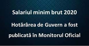 Maybe you would like to learn more about one of these? Salariul Minim Brut 2020 Majorat Oficial Hg 935 2019 Theexperts Ro