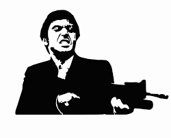 Tony Montana Scarface Stencils Graffiti Scarface