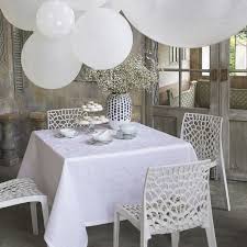 Nappe Venezia Cristal Nappes La Table Nappe Nappe Blanche Jacquard