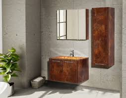Chic vanities with sinks to help start your day off in style. Casa Mare Pingo 32 Red Ceramic Cherry Oak Stonyx Design Bathroom Vanity With Dolamite Stone Single Sink And Wood Frame Mirror Home Designer Goods
