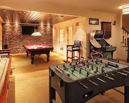 Basement Game Room Ideas For Well Basement Game Room Home Design Ideas Pictures Modest Game Room Basement Basement Games Game Room Design