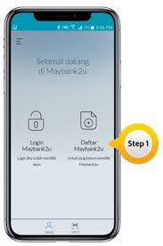 4.pembelian online (topup, hardware komputer, handphone dll). Maybank2u Registration
