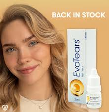 EvoTears® is a lipid replacement for dry eyes. It works by creating a  protective layer over your tears, just like the natural lipids in your  eyes. This layer helps prevent your tears