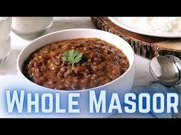 Whole Masoor Dal Recipe A Must Make Indian Lentil Curry Recipe Made In Instant Pot It Makes Healthy Flavo Whole Masoor Dal Recipe Lentil Curry Curry Spices