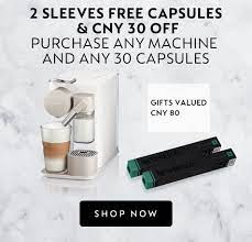 Coffee machine capsule singapore rediscover vouchers redeem. Nespresso Welcome Offer Nespresso Cn