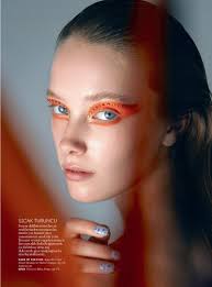 Mildred Gustafsson Vogue Turkey Emre Dogru Beauty Editorial Vogue Makeup Colorful Eye Makeup Editorial Makeup