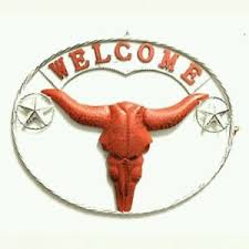Longhorn creates a dedicated storage controller for each block device volume and synchronously replicates the volume. Texas Longhorn 24 X 18 Metal Wall Art Western Home Decor New Ebay