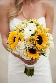 Artificial sunflower bouquet wedding bridal holding flowers for party office. Sunflower Wedding Bouquets Centerpieces Mywedding Sunflower Wedding Bouquet Yellow Bridal Bouquets Small Wedding Bouquets