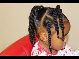 To achieve this style, she started with freshly washed hair twisted w. Toddler Natural Hair Two Strand Twist Youtube