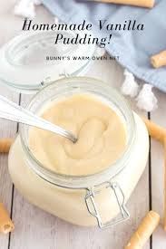 Homemade Vanilla Pudding Homemade Vanilla Pudding Pudding Recipes Homemade Vanilla Pudding