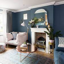 I've already said that neutral tones are a trend this year, and among sometimes we believe that for a living room to be modern and attractive it must be painted in for example sure that there are people who prefer a more discreet and dark red, pulling almost. Blue Living Room Ideas Decor In Shades From Navy To Duck Egg Proves How Sophisticated Blue Can Be