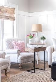 Does your living room need a little sprucing up? Spring Home Tour In Gray White Pink It All Started With Paint