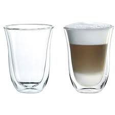 Behind the panel doors you can keep your belongings hidden and free from dust. De Longhi Set Of Latte Macchiato Glasses 2 Pcs Glass Set Alzashop Com
