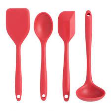 Saw something that caught your attention? Mini Red Silicone Cooking Utensils Set Of 4 World Market