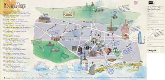 Pin De Barcelona Met Marta Barcelon En Wanderlust Mapa Turistico Turismo De Playa Mapa Barcelona