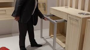El caño alto y extraíble es muy práctico para aclarar platos sucios, y ha sido diseñado para durar muchos años. Chata Sistema De Guias Extensibles Para Mesa De Cocina Para Modulos De 900mm Youtube