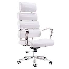 Adjustable Modern White Leather Office Chair Executive Swivel Lift Office Chair With Alumin White Leather Office Chair Leather Office Chair Office Chair Design
