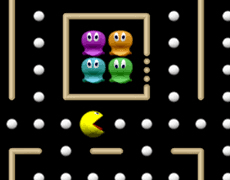 Eat all the pellets to complete a stage while trying to score as many points as possible by eating fruit and ghosts along the way! Free Pacman Game Play Pac Man Game Online Free