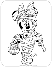 Printable mickey mouse halloween coloring pages. Disney Halloween Coloring Pages 3 Disneyclips Com