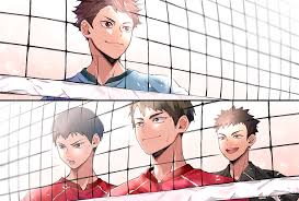 Japanese men's national volleyball team ensemble (haikyuu!!) canon compliant. ëƒ„ë¹„ On Twitter Haikyuu Haikyuu Manga Haikyuu Anime