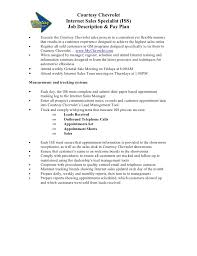 May also be a level above a supervisor within high volume administrative/ production environments. Car Dealer Job Description Example