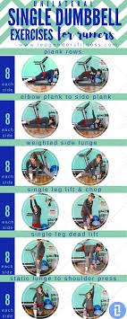 Unilateral Single Dumbbell Exercises For Runners Png Dumbbell Workout Strength Training For Runners Dumbbell Workout Routine
