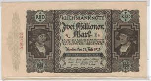 Collecters Item Germany 2 Million Millionen Mark Banknote 1923 Bank Notes Things To Sell Money